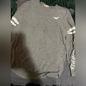 gray long sleeve